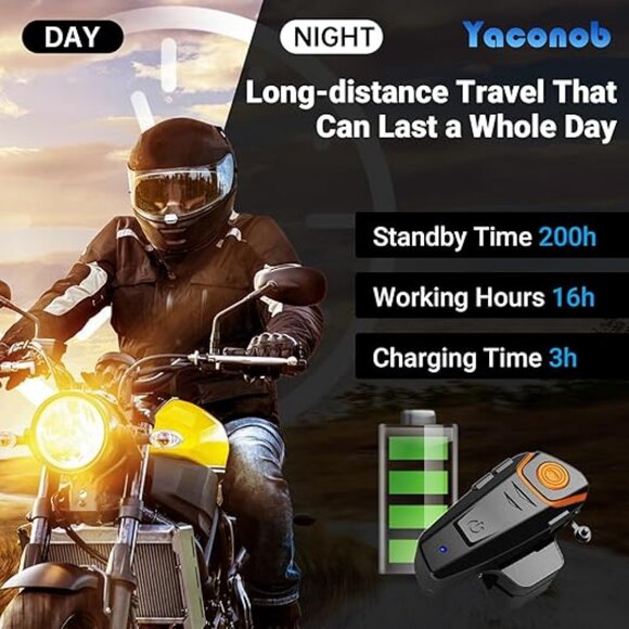 NIB. Helmet BT S2ns, 1000m Helmet Communication System. 1 piece. - Picture 3 of 6